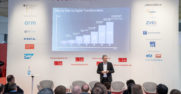 Erich Barnstedt speaking at Forum Industrie 4.0