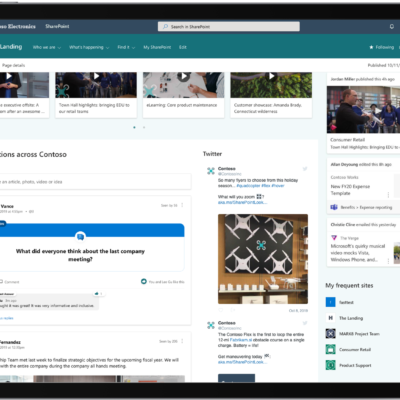 Yammer SharePoint web part