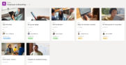 Microsoft Lists: Onboarding checklist in gallery view