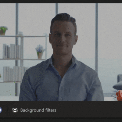 Video filters in Teams
