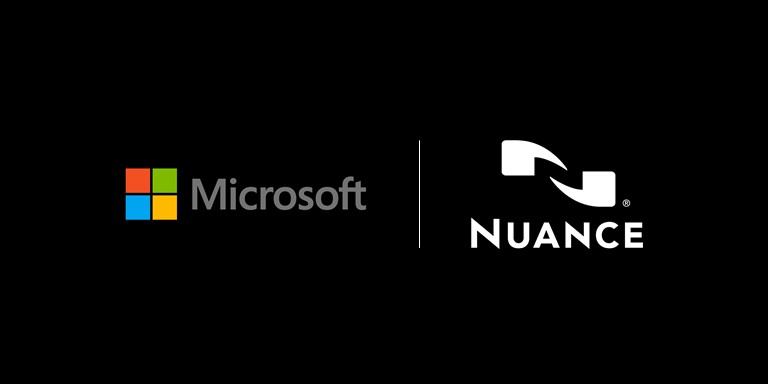 Microsoft and Nuance logos