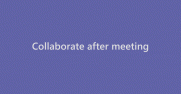 Adding tasks after meeting