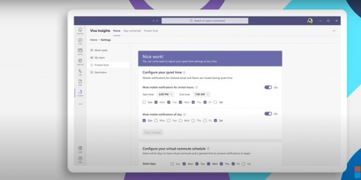 Screenshot of Microsoft Teams