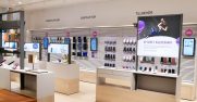 Inside of a Telia store