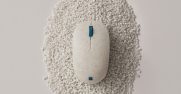 Microsoft Ocean Plastic Mouse material