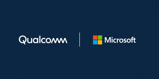 Qualcomm and Microsoft logos