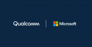 Qualcomm and Microsoft logos