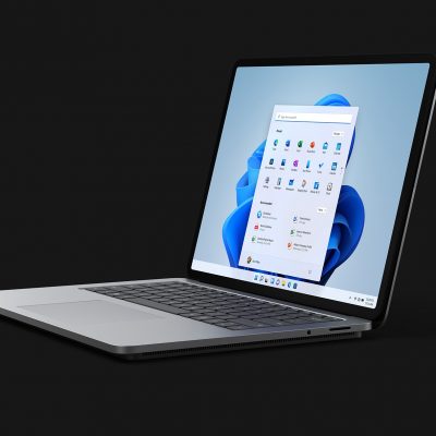 A Surface laptop