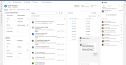 Microsoft Teams chat embedded within Dynamics 365