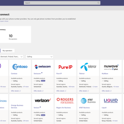 Operator Connect in Microsoft Teams admin center