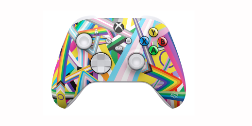 Xbox Pride controller graphic