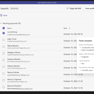 Send automated reminder emails in Microsoft Teams Premium