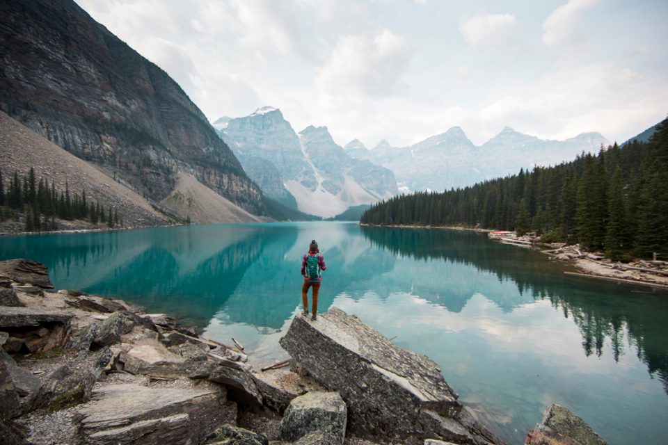 Vue d'un lac