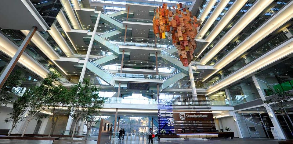 Standard Bank head office interior