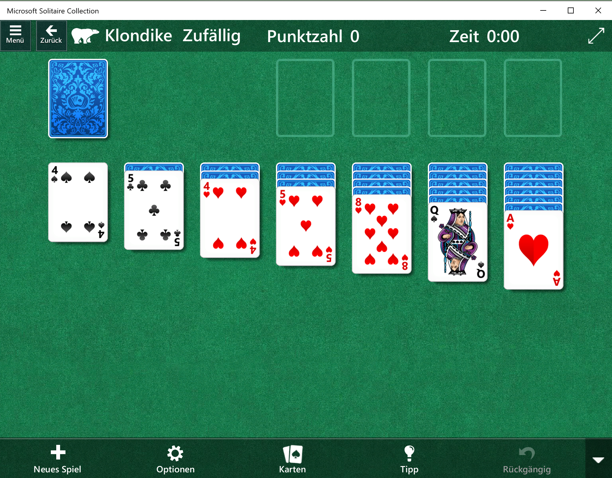 Screenshot von Solitaire Collection