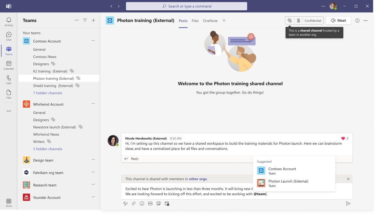 Microsoft Teams Dashboard 