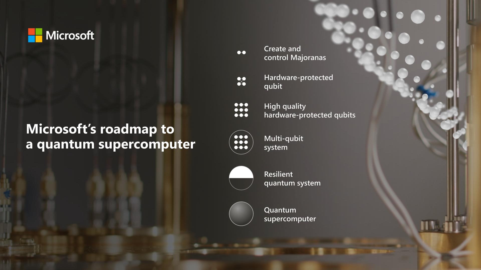 Microsoft's roadmap to a quantum supercomputer