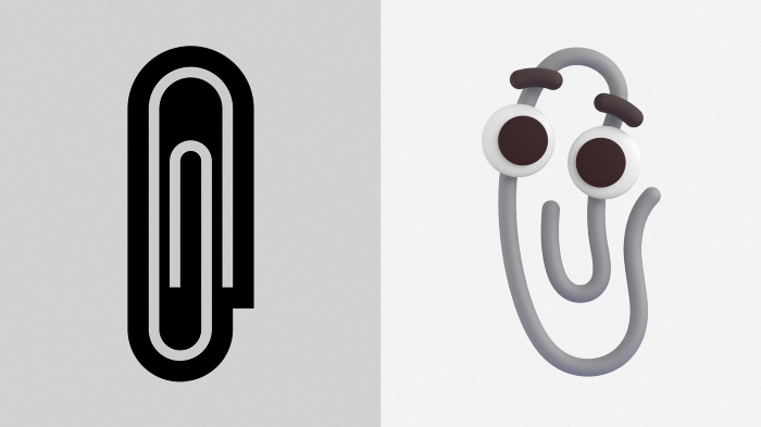 Rediseño del emoji de clip