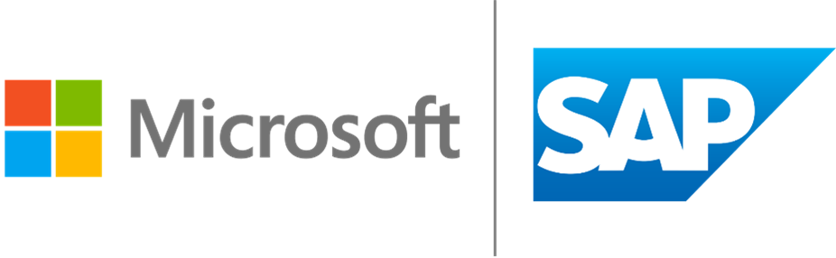 Logos de Microsoft y SAP