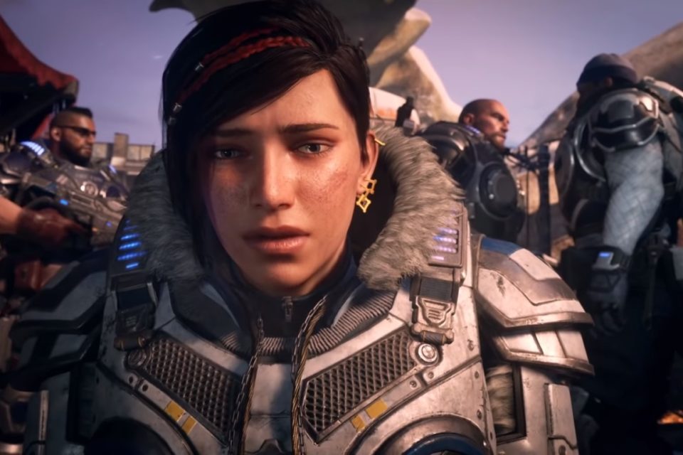 Cena de Gears 5.