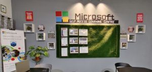 The newly launched Microsoft Self-Access Learning Centre at SJK(T) Jalan Parit Ibrahim