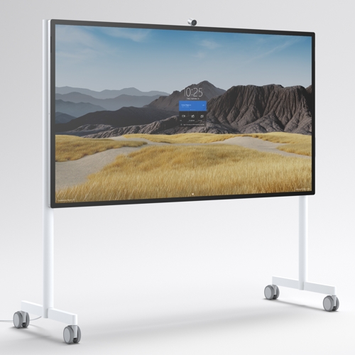 Render of the latest Microsoft Surface Hub 2S 85"