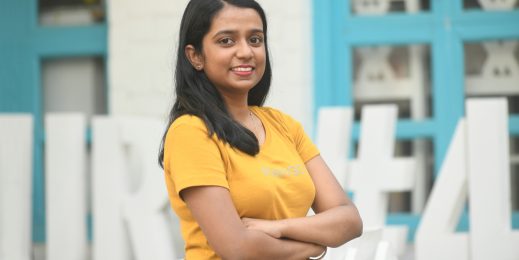 photo of a woman smiling at the camera