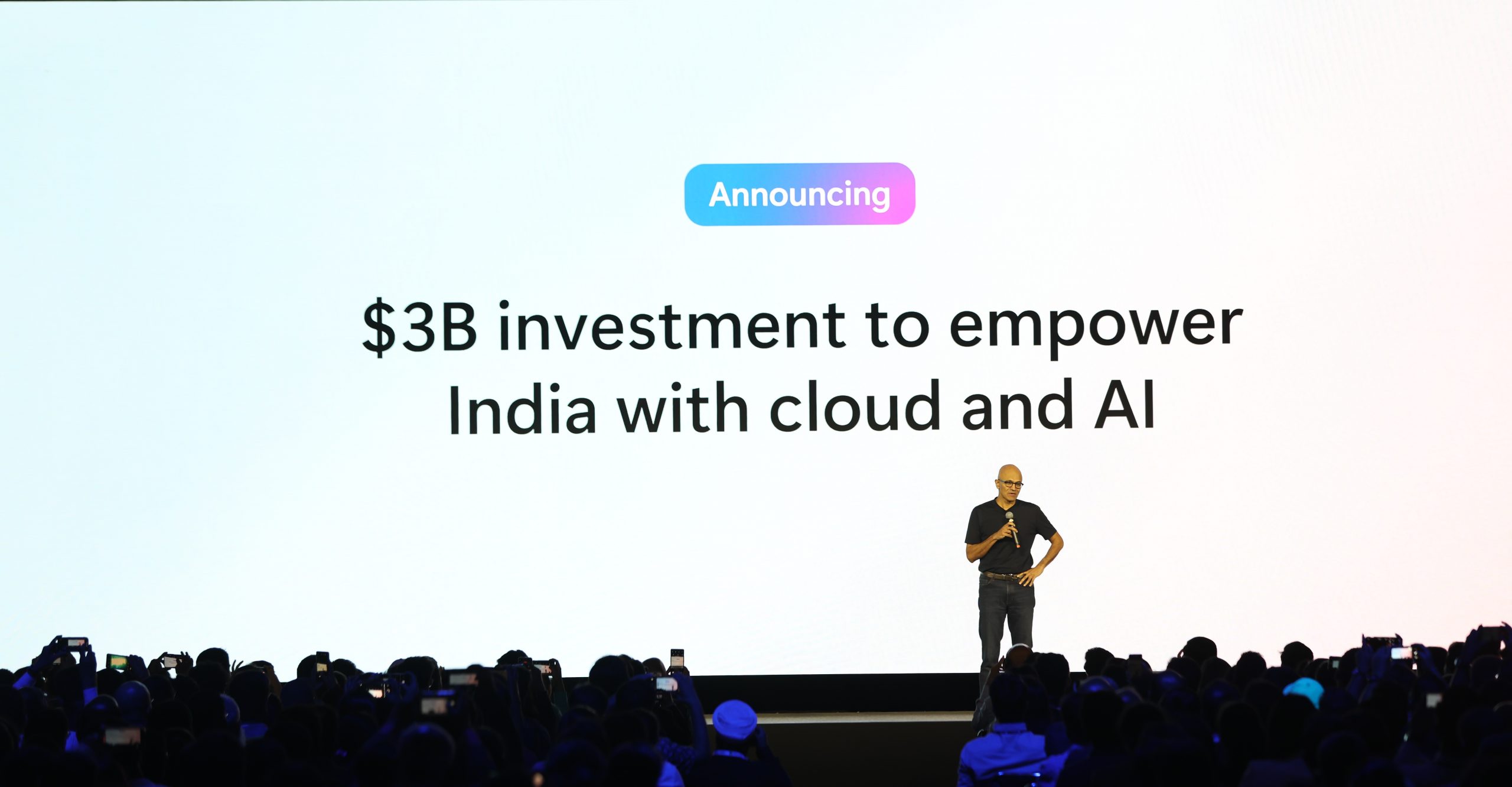 Microsoft announces US bn investment over two years in India cloud and AI infrastructure to accelerate adoption of AI, skilling and innovation – Microsoft Stories India