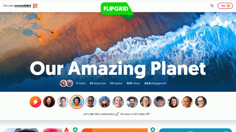 Immersive Reader в Flipgrid