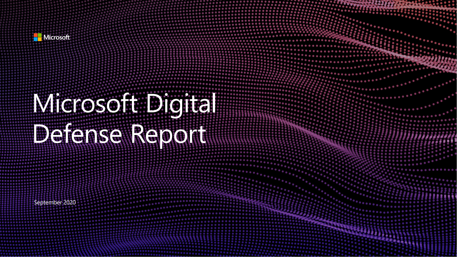 Microsoft Digital Defense Report