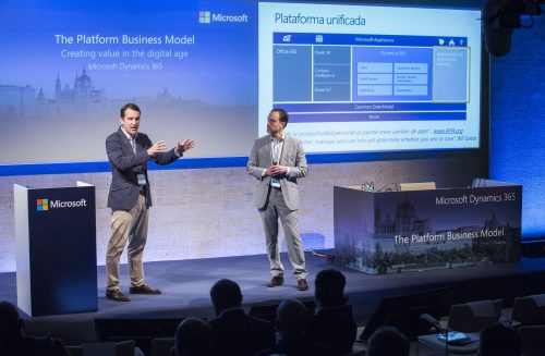 David Negrete y Pablo Galiana presentan Dynamics 365