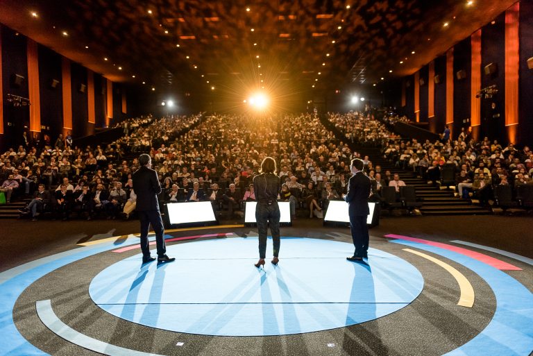 De izquierda a derecha: Rafael Brugnini, General Manager de SAP España, Pilar López, Presidenta de Microsoft España y Julián Cañadas, Country Lead de Adobe Systems España