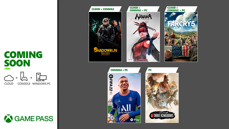 Próximamente en Xbox Game Pass