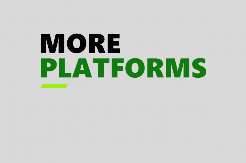 More Platforms