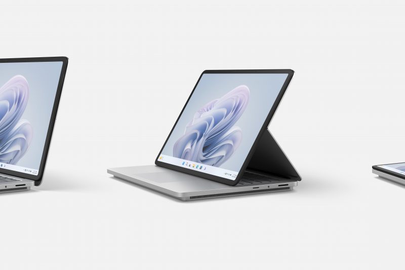 Image render of Surface Laptop Studio 2 modes