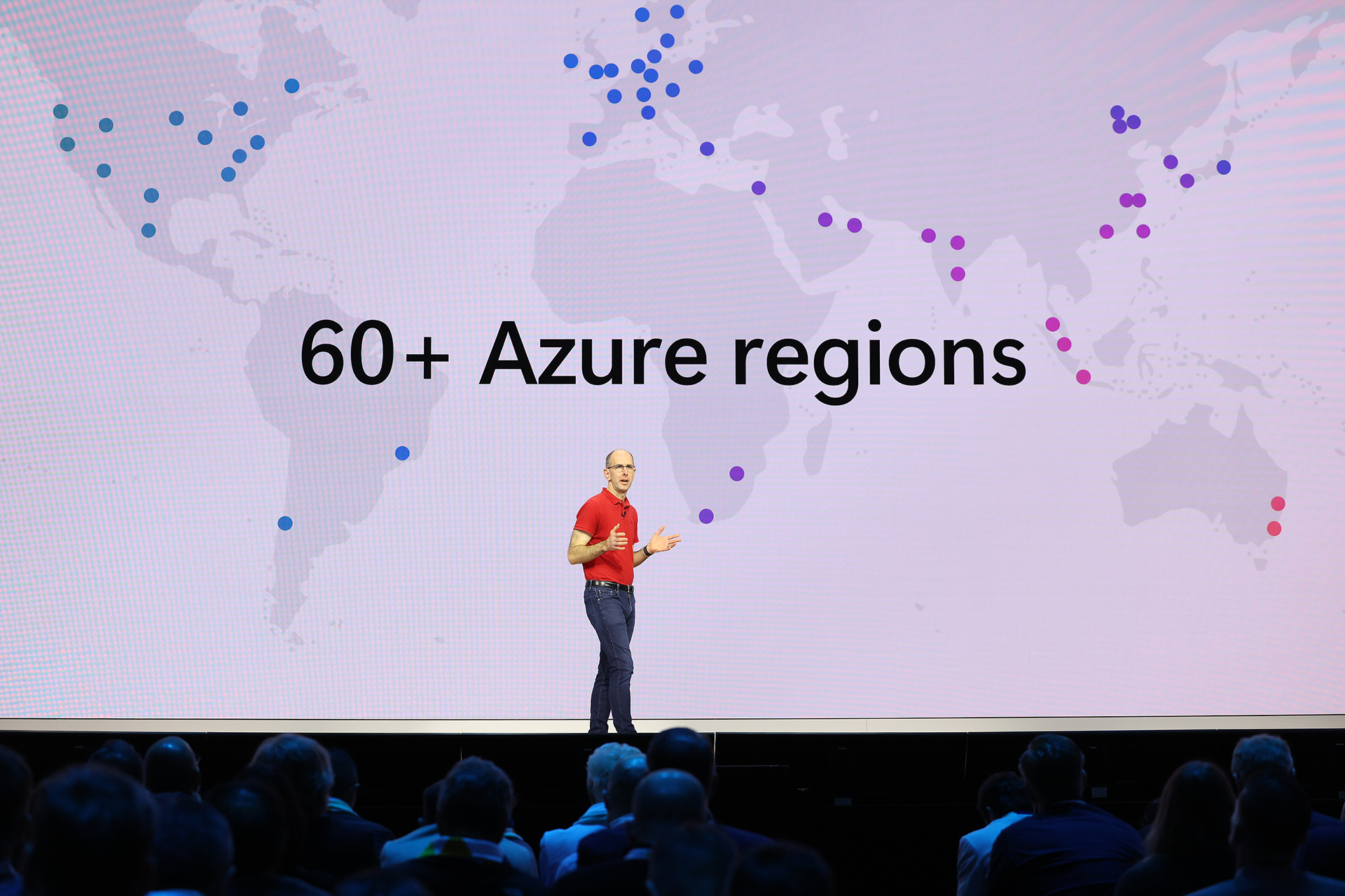 Scott Guthrie, executive vice president, Cloud + AI Group, speaks at Microsoft Ignite 2024.